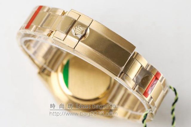 勞力士手錶 Rolex全新彩虹圈迪通拿Daytona 緞紋字面 Rolex高端男士腕表  hds1052